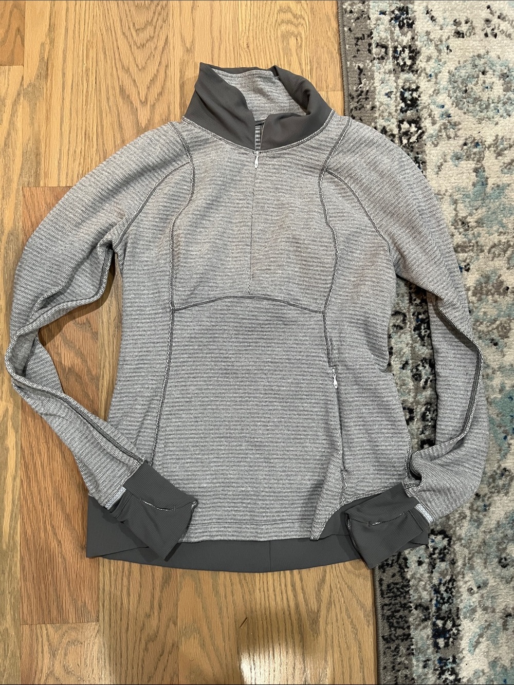 Lululemon Runderful half zip long sleeve shirt